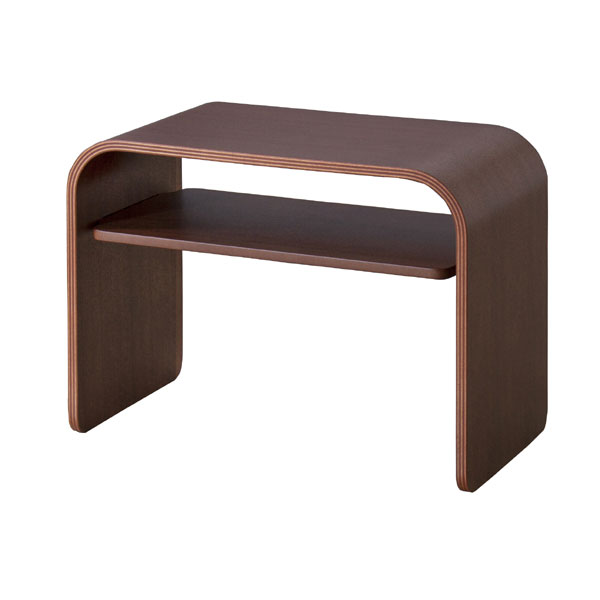 サイドテーブル | 曲木デザインの丸みフォルム | インテリア・家具の