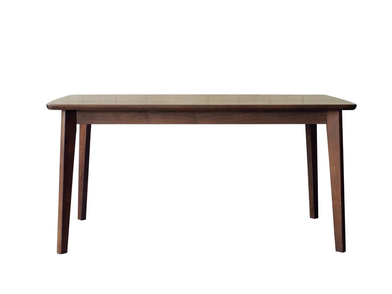 美しい木目が特徴的な高級感のあるダイニングテーブル|幅150cm|CK