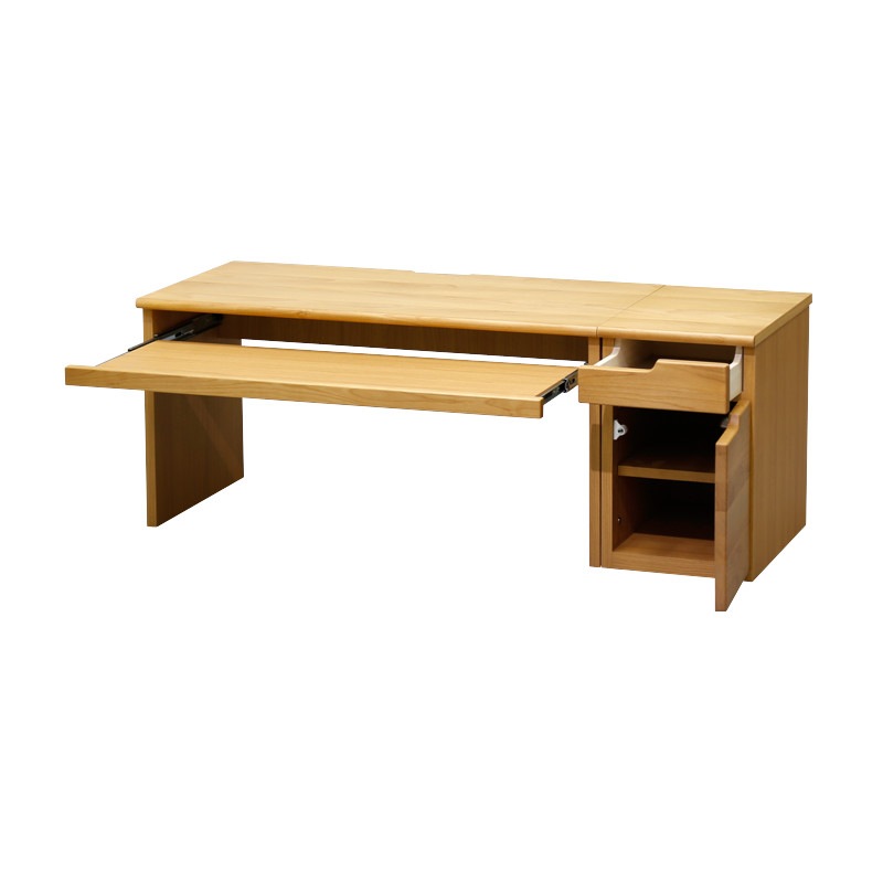 パソコンデスク ロータイプ ナチュラル RE【幅120cm】書斎