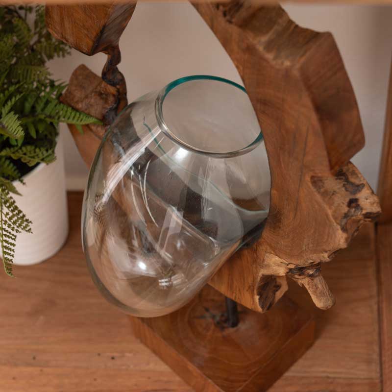 ガラス工芸　ガラス細工　フラワーベース　インテリア　置き物　植木　盆栽　豪華 ガラス工芸 ガラス細工 フラワーベース インテリア 置き物 植木 盆栽