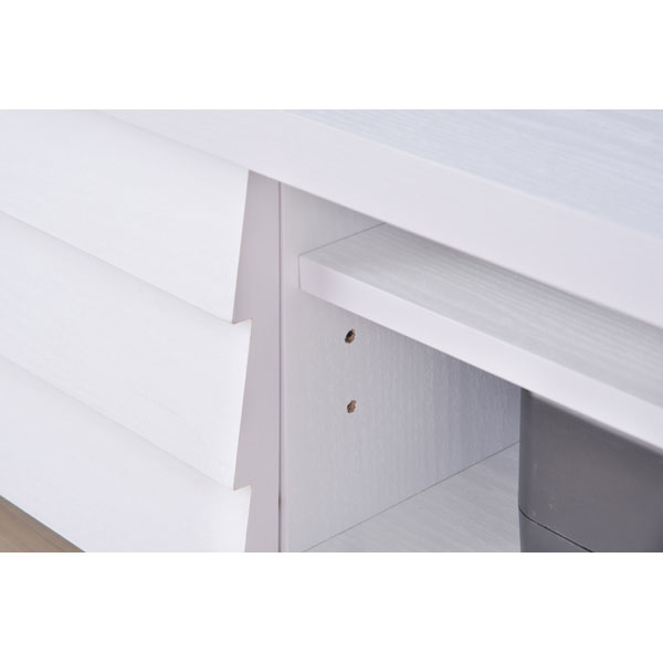 よろい木目の引き出しがアクセントになったテレビボード | シンプルスタイル