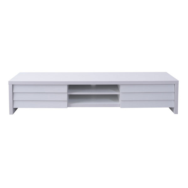 よろい木目の引き出しがアクセントになったテレビボード | シンプルスタイル