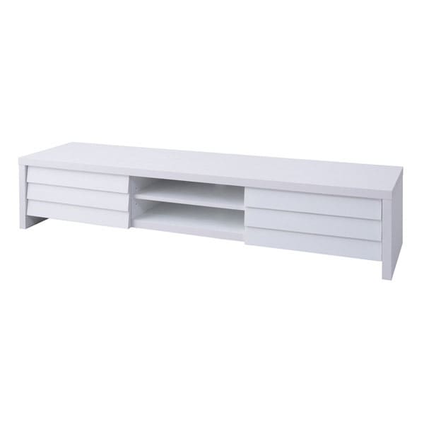 よろい木目の引き出しがアクセントになったテレビボード | シンプルスタイル