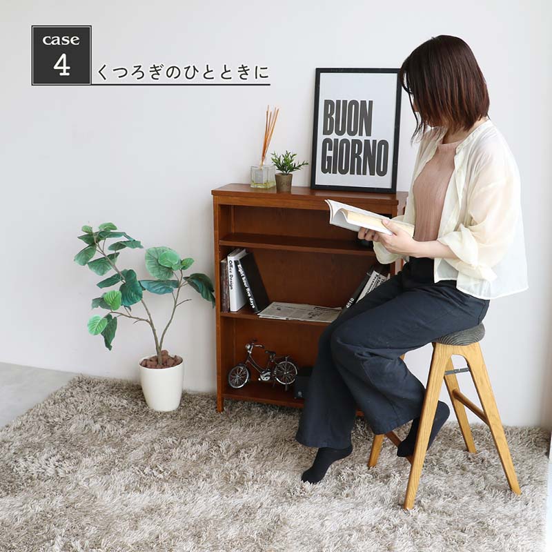 ヴィンテージ風デザインの折りたたみハイスツール｜ 選べる異