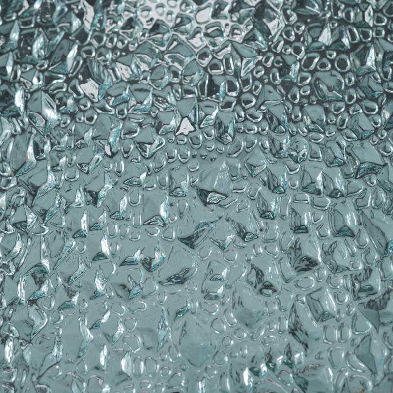 レトロモダンな四角いステンドガラスシェード