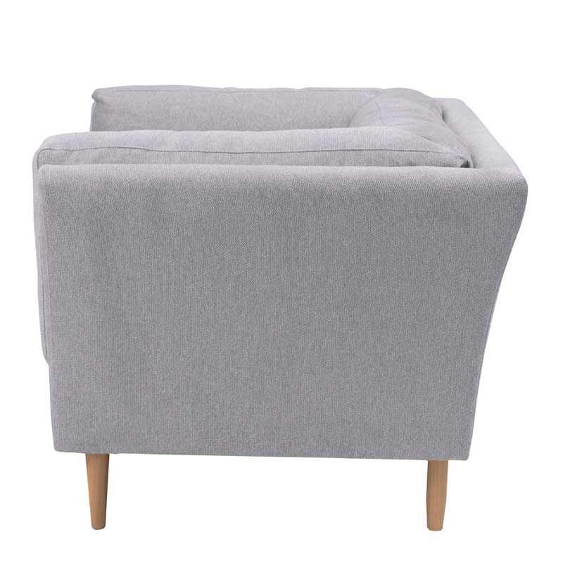 北欧デザインの1人掛けソファ｜ボリュームのあるクッション