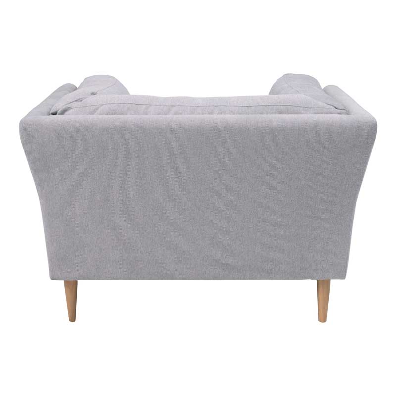 北欧ナチュラルな曲線美の1人掛けソファ | インテリア・家具の通販