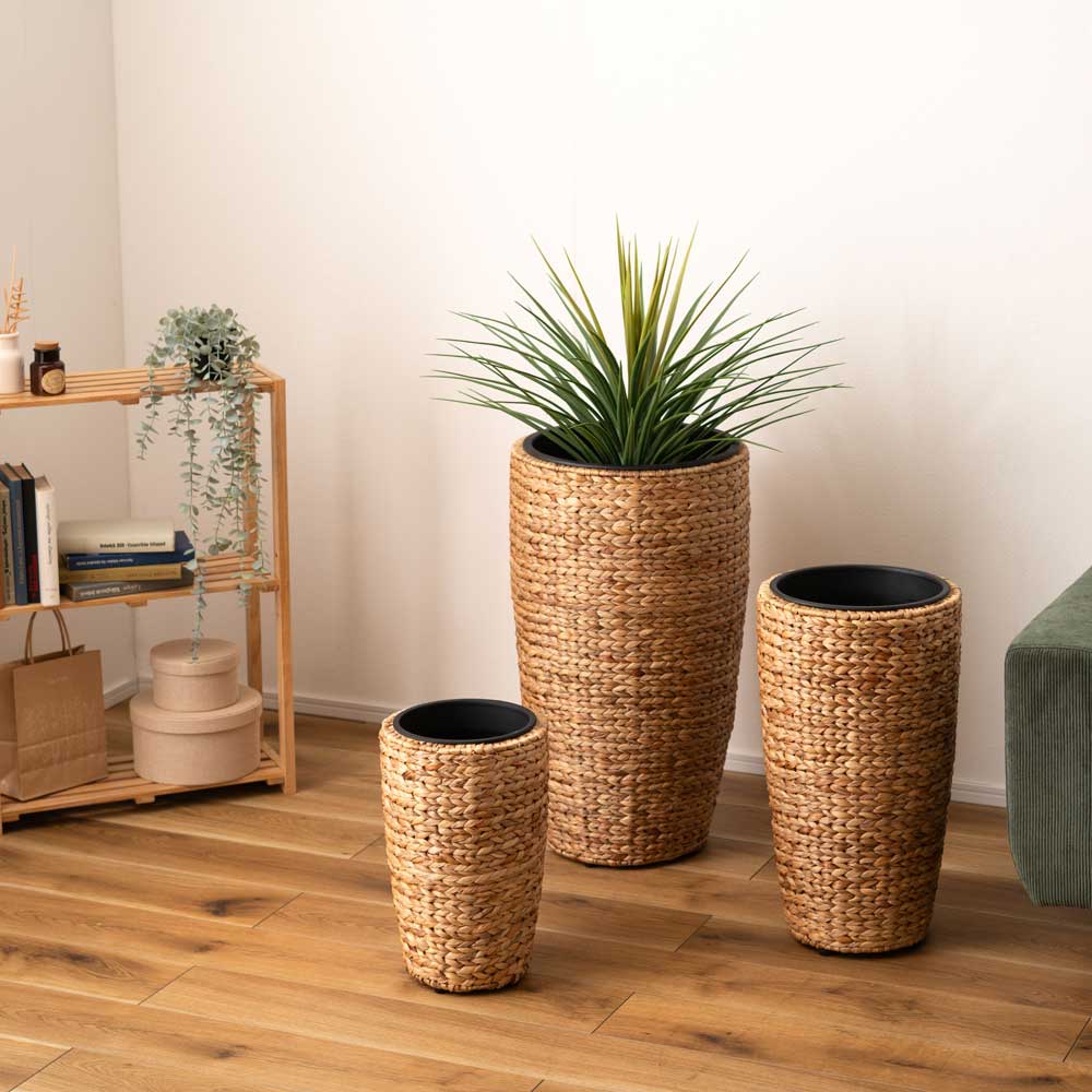 ハンドメイドバスケットプランター｜ハイタイプ