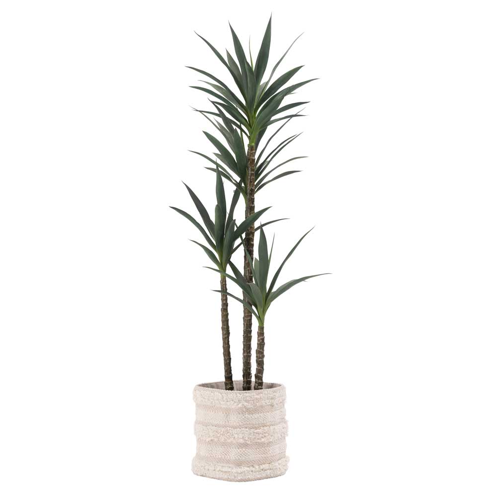 おしゃれな布製プランターカバー｜観葉植物を格上げする簡単ワンタッチカバー
