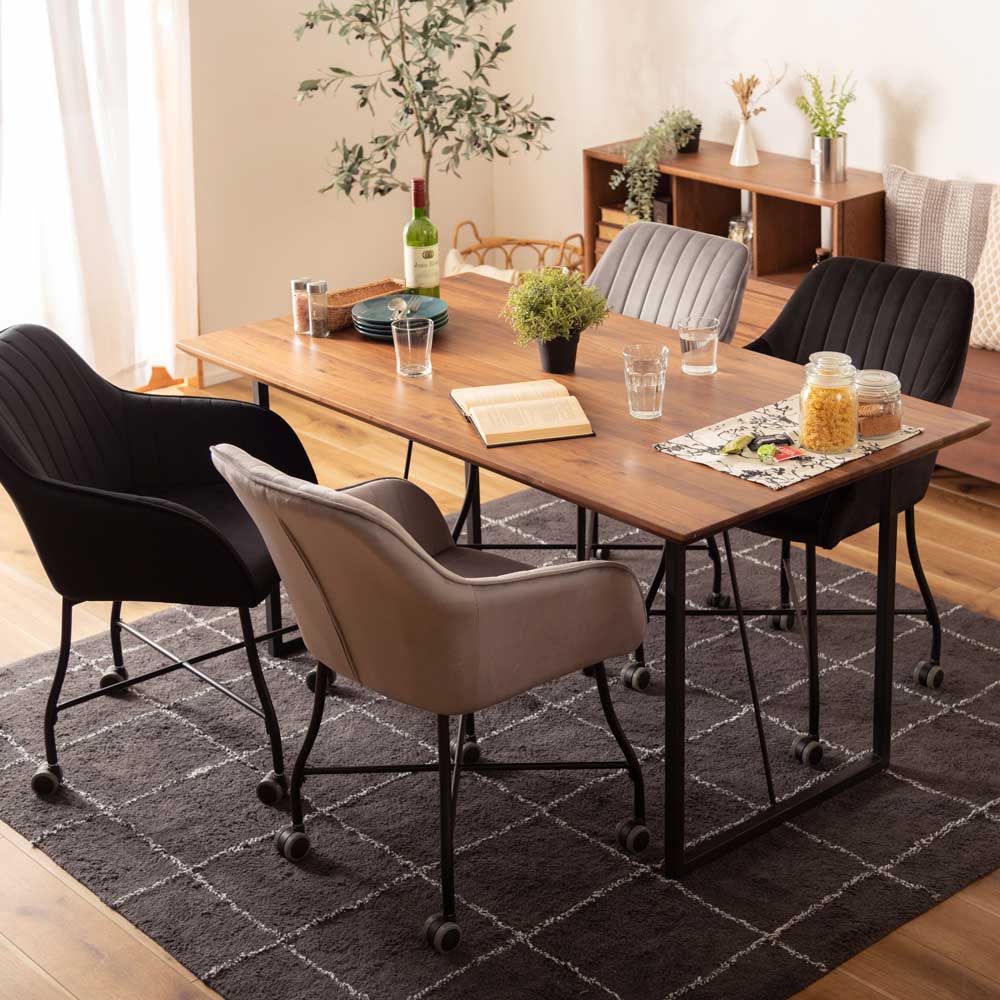 オールシーズン使える大判コットンラグ|シンプル&北欧モダンなラグ|185*185cm