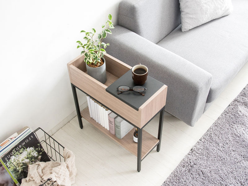 サイドテーブルにもなるプランターテーブル | インテリア・家具の通販