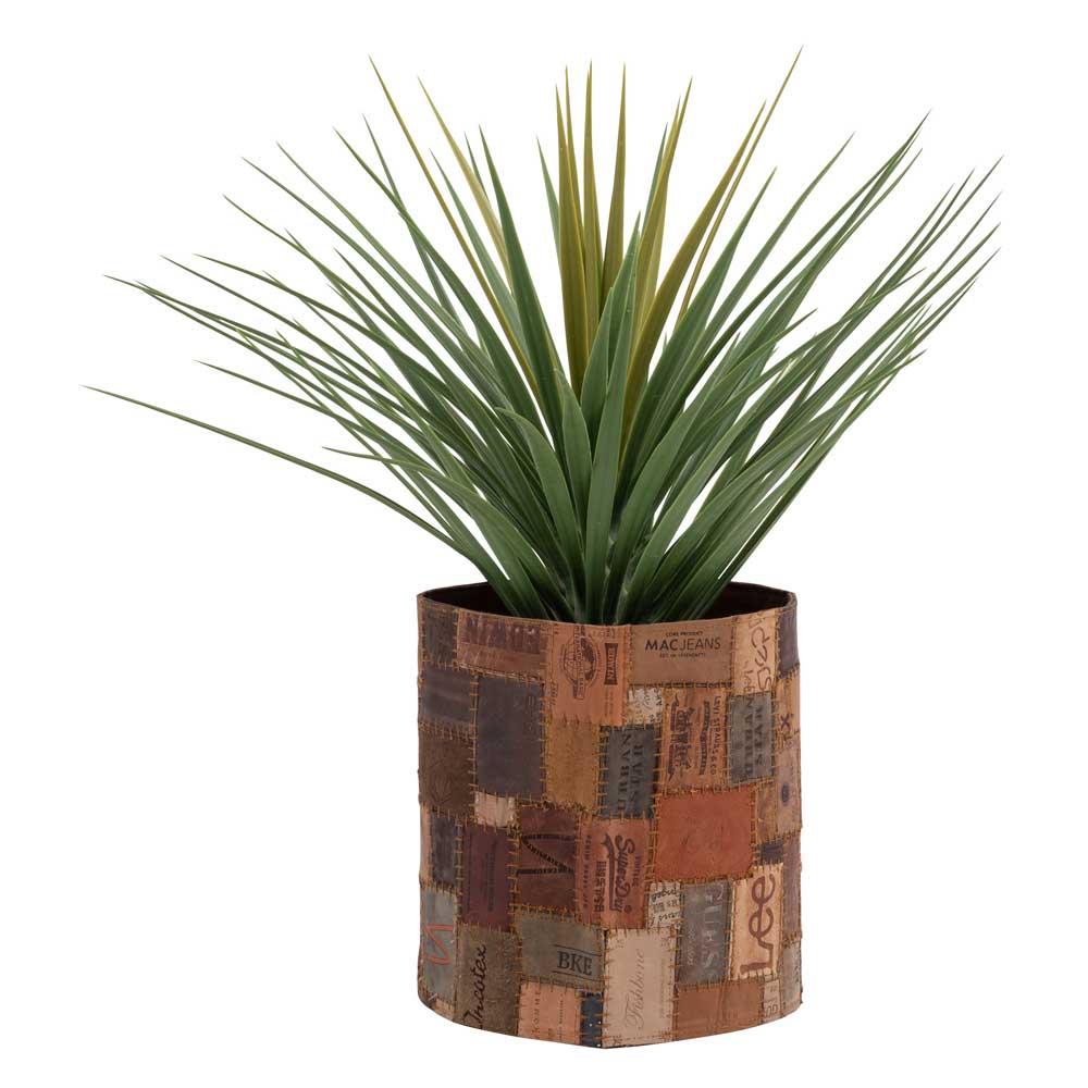 ボタン式おしゃれプランターカバー｜観葉植物を彩るナチュラルデザインカバー