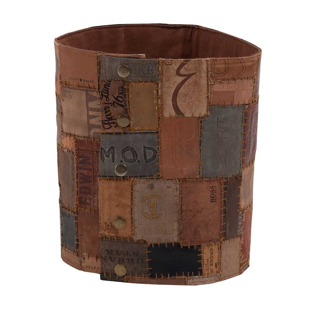 ボタン式おしゃれプランターカバー｜観葉植物を彩るナチュラルデザインカバー