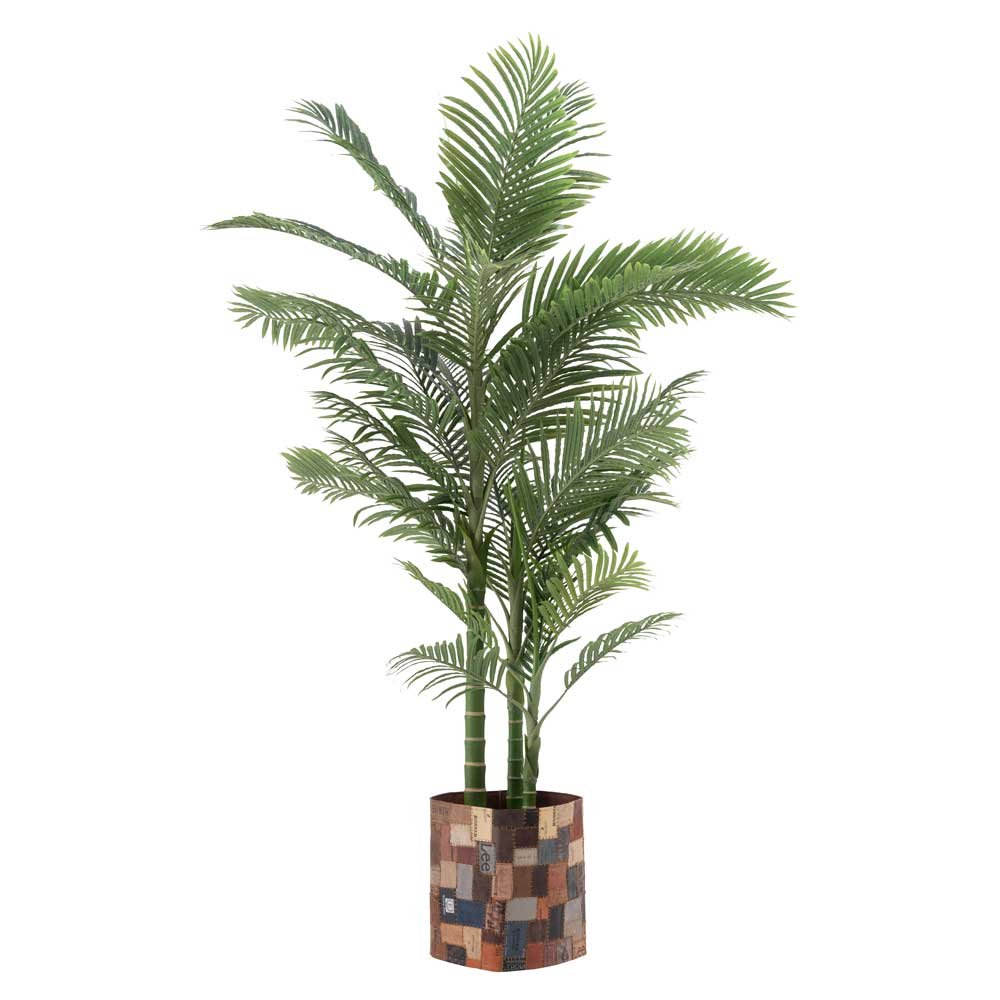 ボタン式おしゃれプランターカバー｜観葉植物を彩るナチュラルデザインカバー