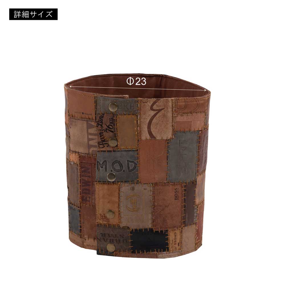 ボタン式おしゃれプランターカバー｜観葉植物を彩るナチュラルデザインカバー