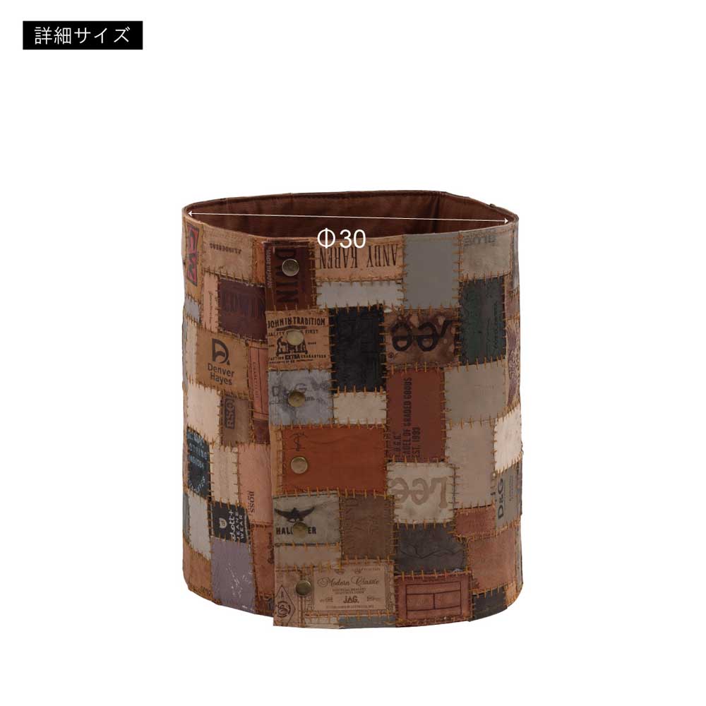 ボタン式おしゃれプランターカバー｜観葉植物を彩るナチュラルデザインカバー