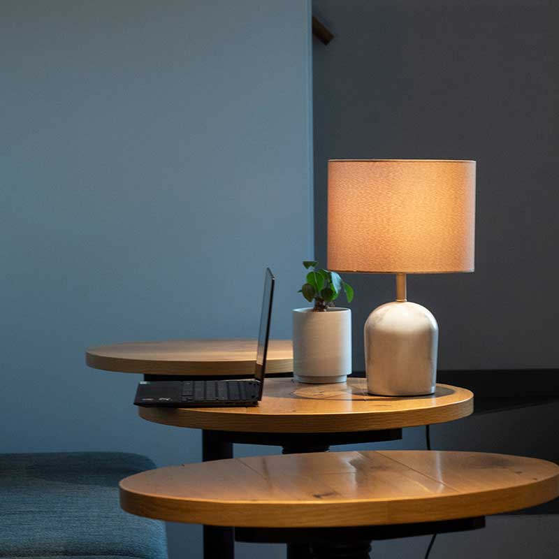 テーブルランプ 大理石 照明 卓上 LED対応 完成品｜おしゃれなリビング