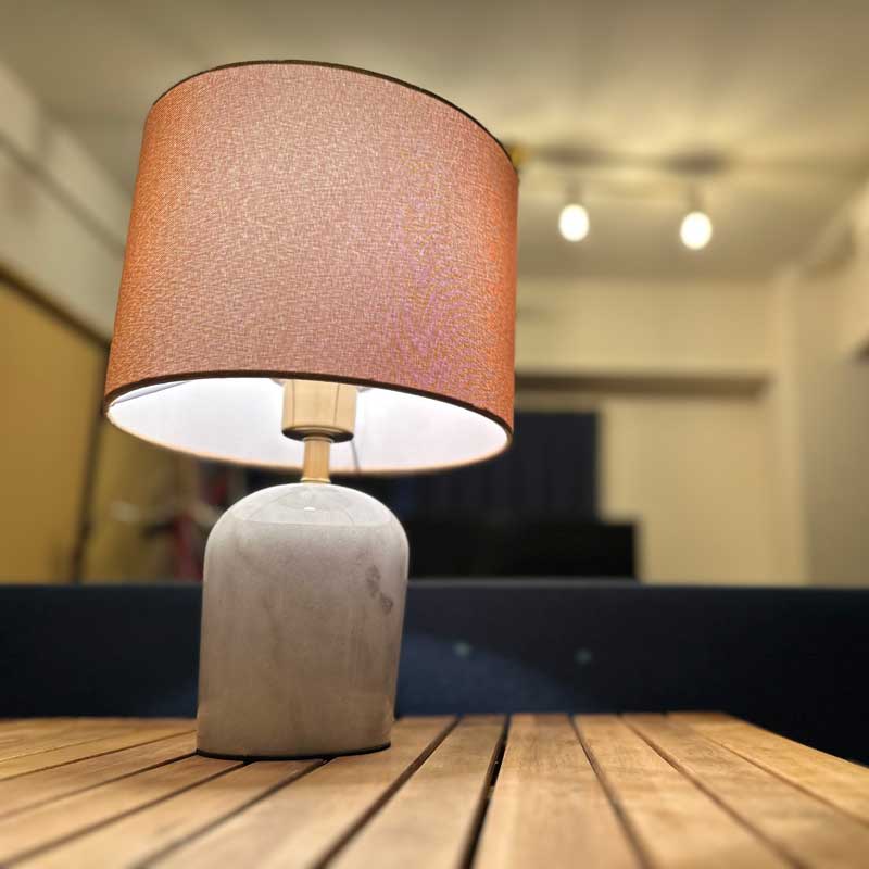 テーブルランプ 大理石 照明 卓上 LED対応 完成品｜おしゃれなリビング