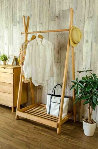 ハンガーラック 収納 シンプル【90cm】北欧 おしゃれな収納