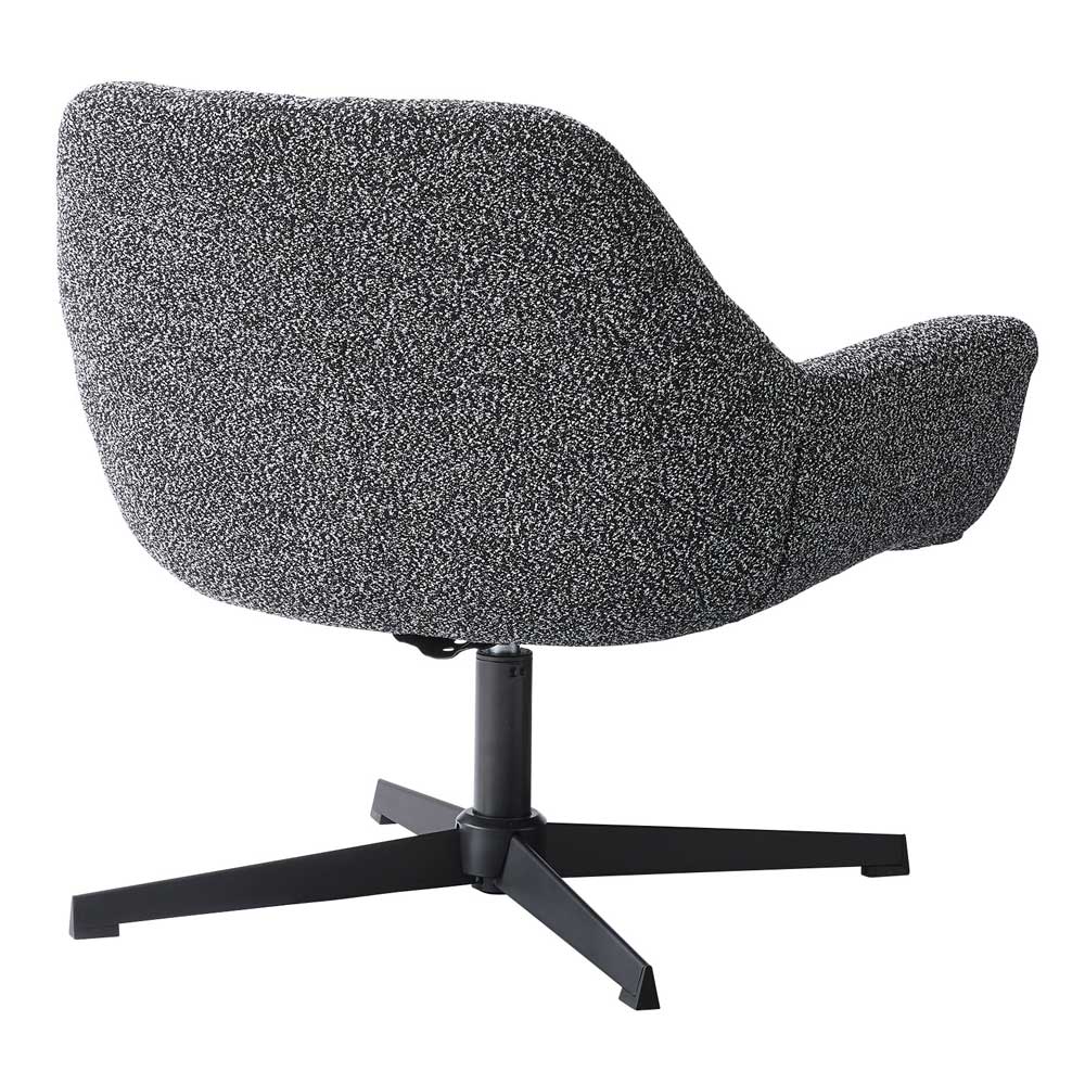 モダンなデザインのラウンジチェア｜包み込まれるデザイン＆360°回転式