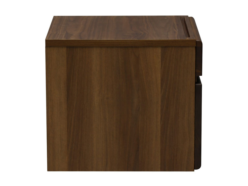 ウォルナット無垢材を使用したプリンターカート|モダンインテリア