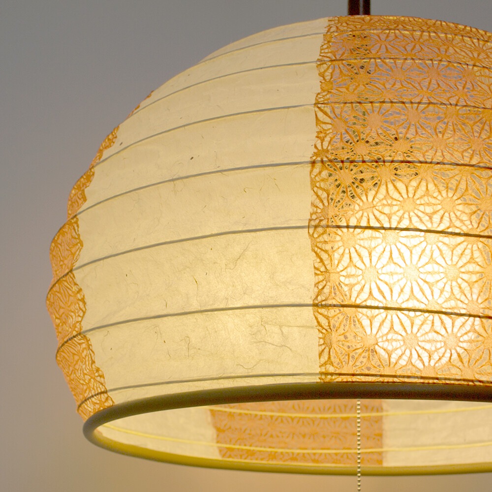 Pendant light 天井 和紙 照明 ペンダントライト 3灯 mochi 和紙 本