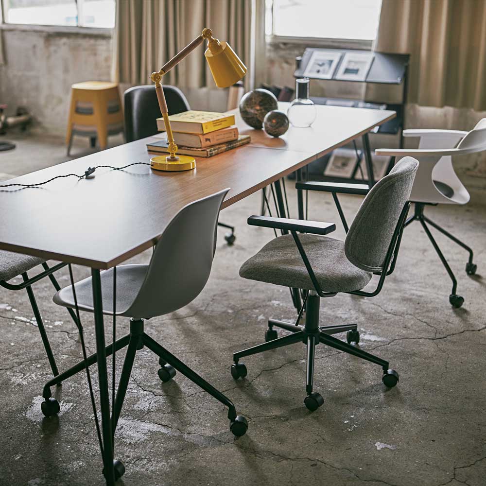 アイアンレッグ×ウッド調のダイニングテーブル｜幅150cm | インテリア