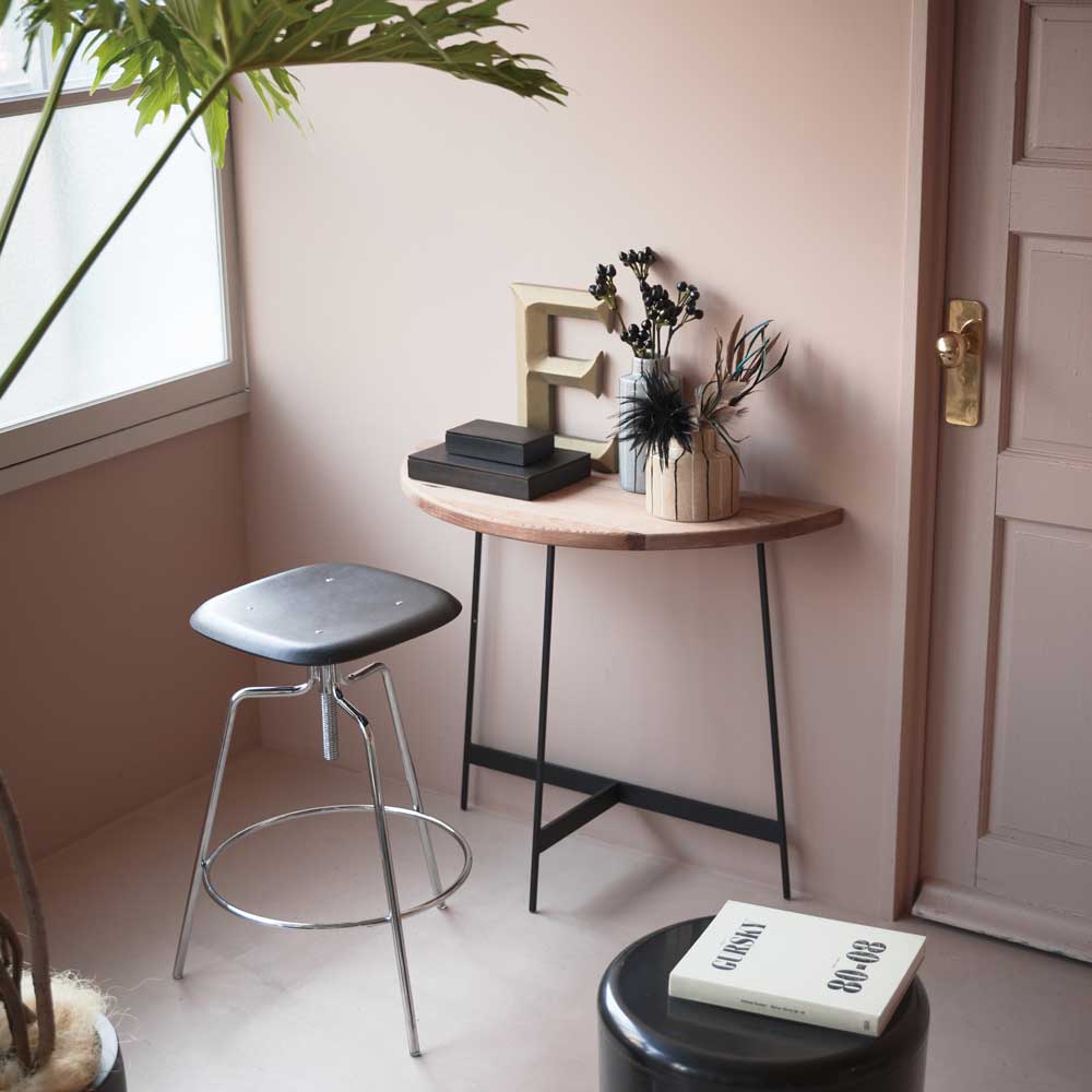 天然石　アイアン　コンソール コンソールテーブル おしゃれ サイドテーブル 大理石 アイアン