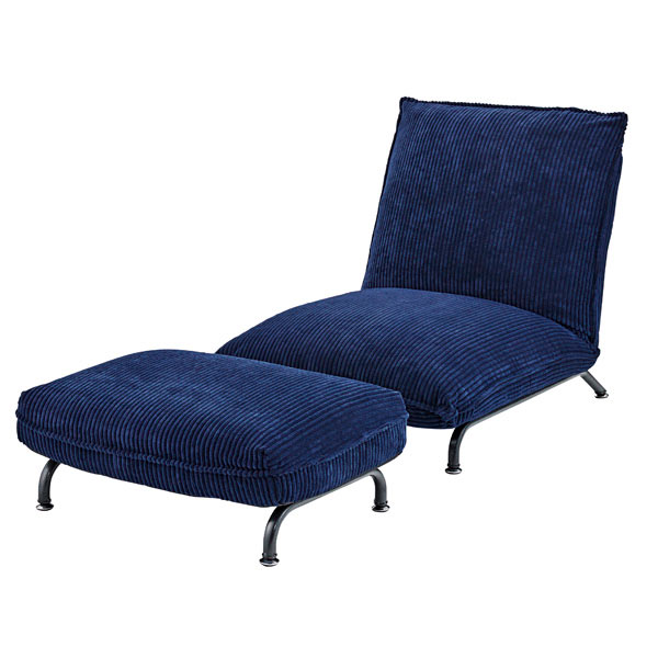 コーデュロイ生地のオットマン | laxe