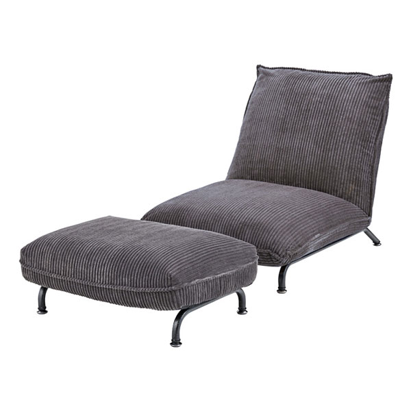 コーデュロイ生地のオットマン | laxe