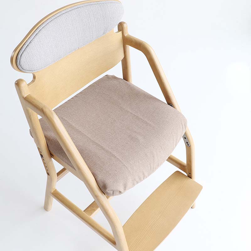 成長に合わせた調整が可能な北欧風ダイニング学習チェア専用撥水カバー