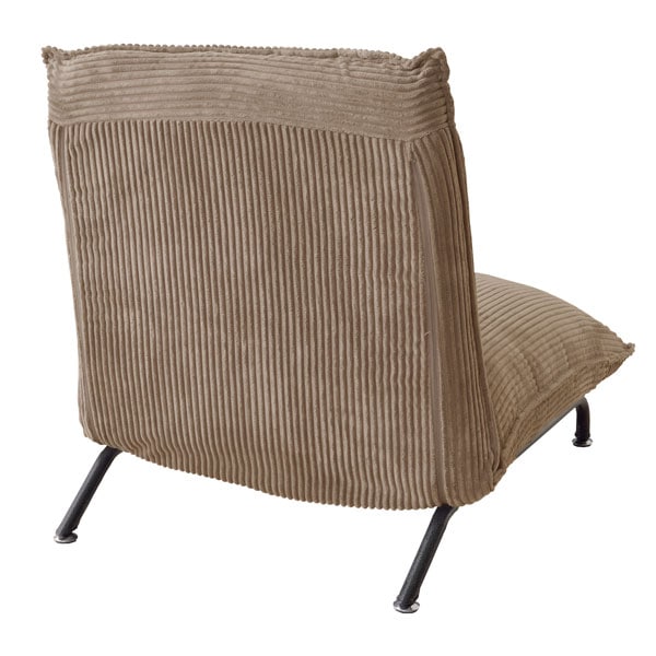 コーデュロイ生地のリラックスラウンジチェア | laxe | インテリア