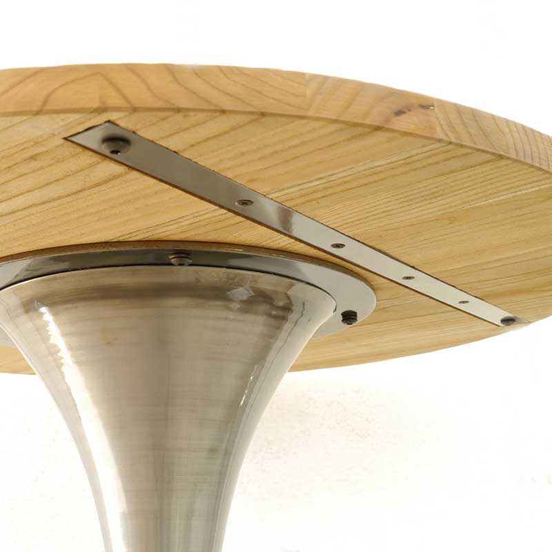 ブルックリンスタイルの丸型テーブル | 幅70cm｜優しいフォルムの馴染みやすいデザイン