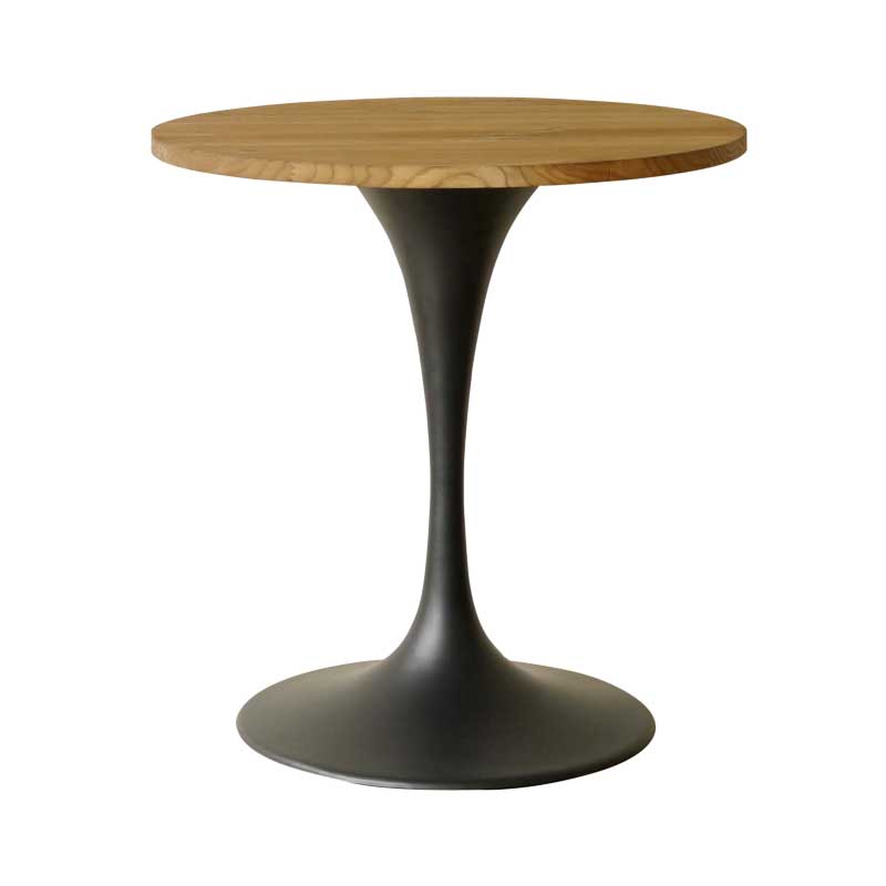 ブルックリンスタイルの丸型テーブル | 幅70cm｜優しいフォルムの馴染みやすいデザイン