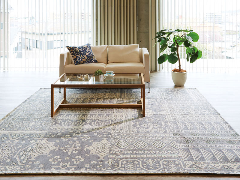 高級感あるゴブラン織りカーペット | アースカラー｜手洗い可
