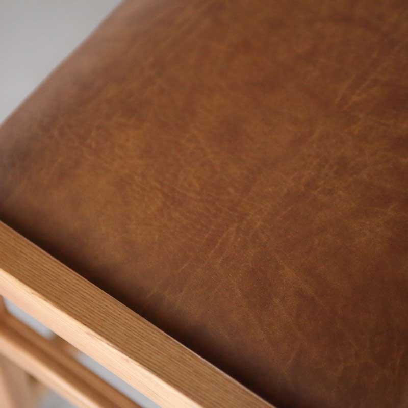 北欧風天然木の高さ調整付きキッズチェア｜4段階調節・ダイニング用