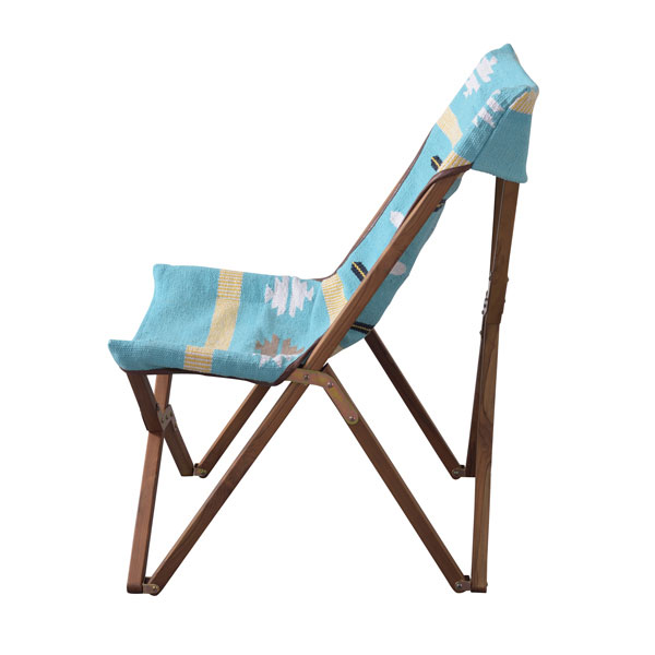 ボヘミアンなフォールディングチェア | お庭キャンプに最適