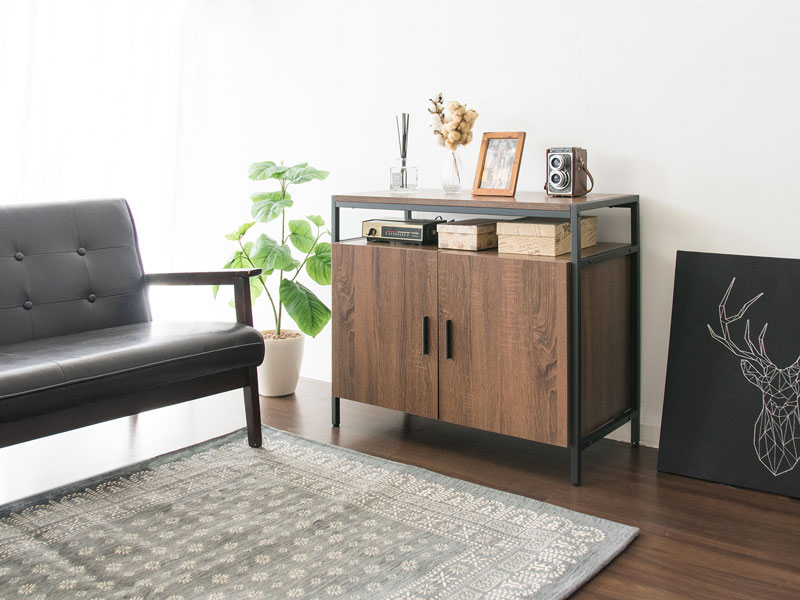 ハイタイプのキャビネットテレビ台｜シンプルモダン | インテリア