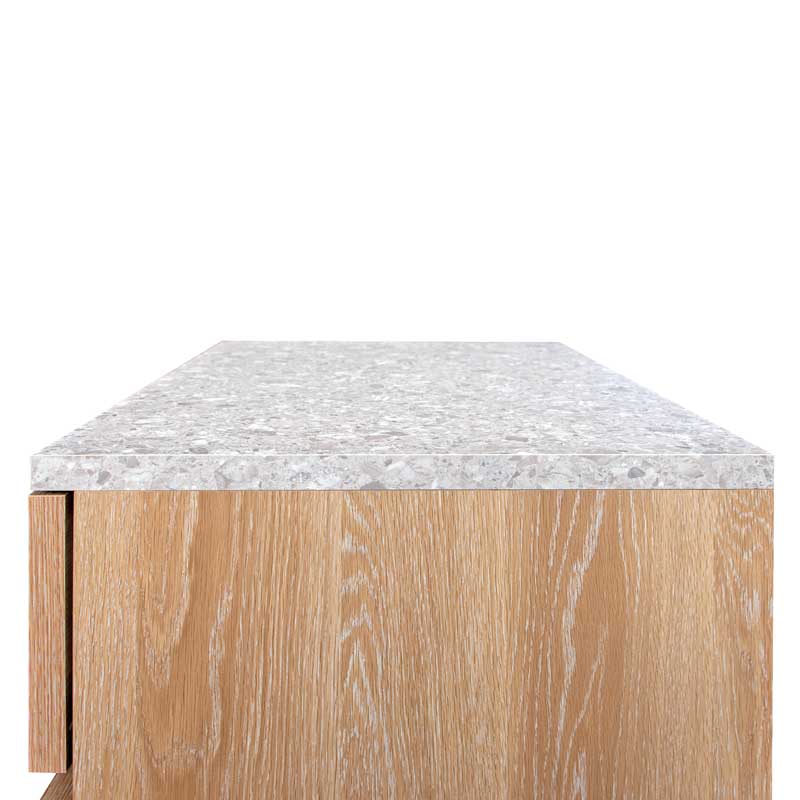 ナチュラルオークのおしゃれなチェスト｜幅120cm｜柔らかな木目の北欧モダンな収納