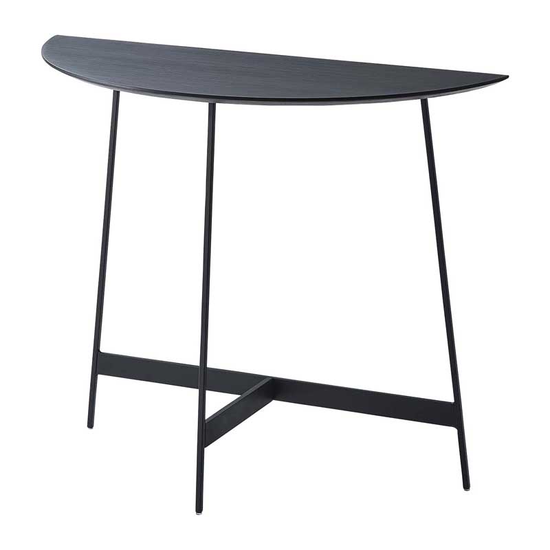 半円コンソール｜北欧モダン×木目アイアン | インテリア・家具の通販