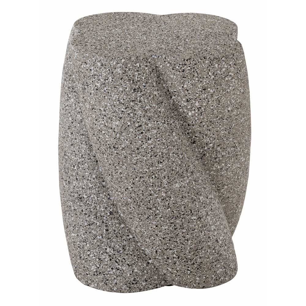 トレンド感あふれるテラゾー柄のサイドテーブル｜洗練された石調