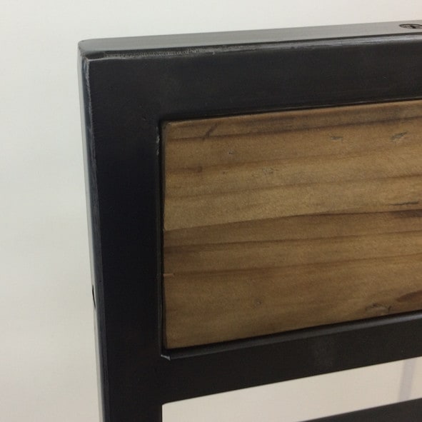 ハンガーラック フレーム×古材 アンティーク風【幅121cm】インダストリアル