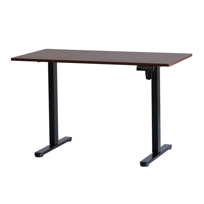 ミニマルデザイン昇降デスク｜高さ調整可能なシンプルワークスペース