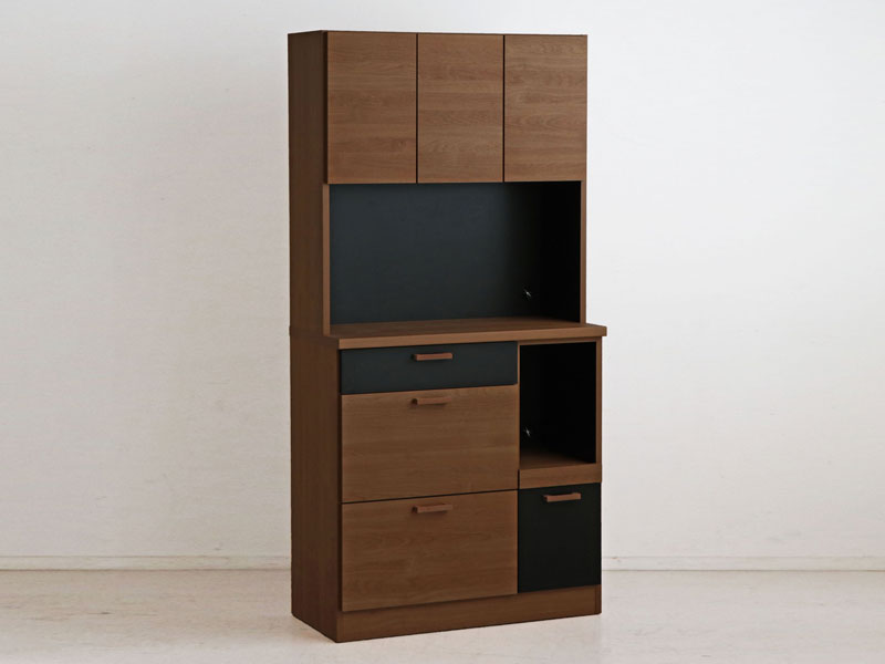 ブラックカラーのコントラストが映えるシックでおしゃれなキッチンボード インテリア 家具の通販 デザイナーズ家具のモダン