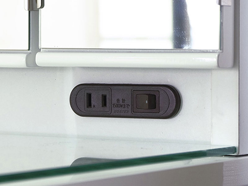 高級感あるたっぷり収納のドレッサー|幅60cm|シンプルモダン