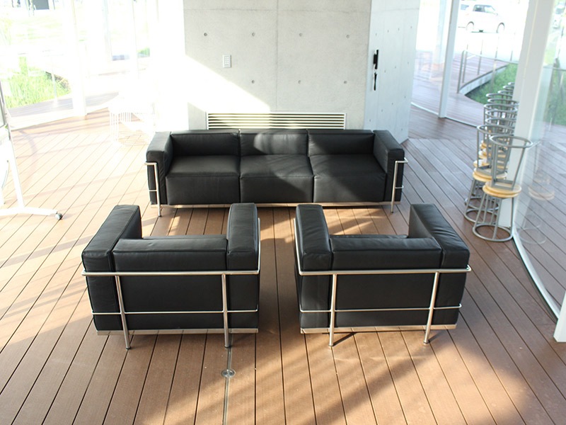 LC3 | コルビジェ | 3掛けソファ | 本革 | インテリア・家具の通販