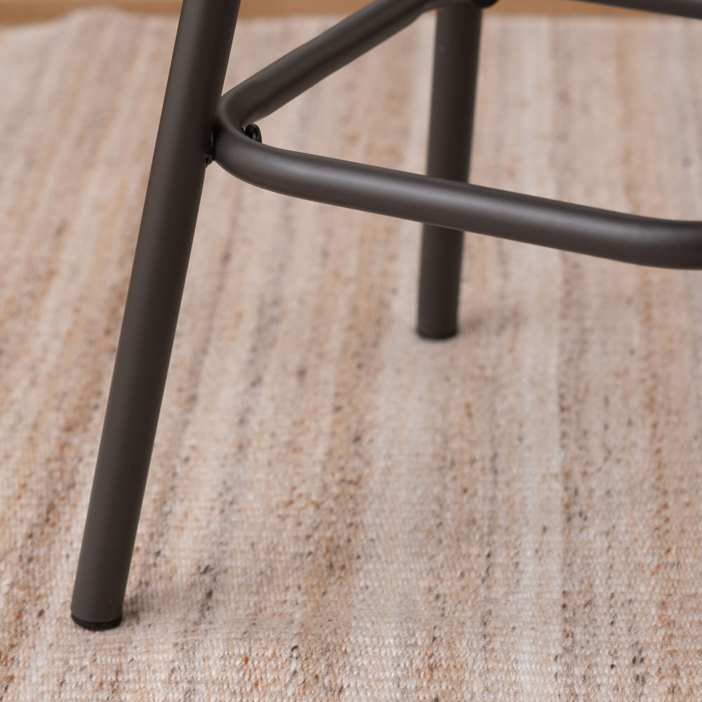 北欧風コーデュロイスツール｜省スペースでおしゃれなカウンターチェア