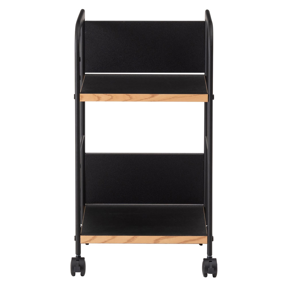 シンプルで機能的なキャスター付きデスクワゴン｜シンプルモダン