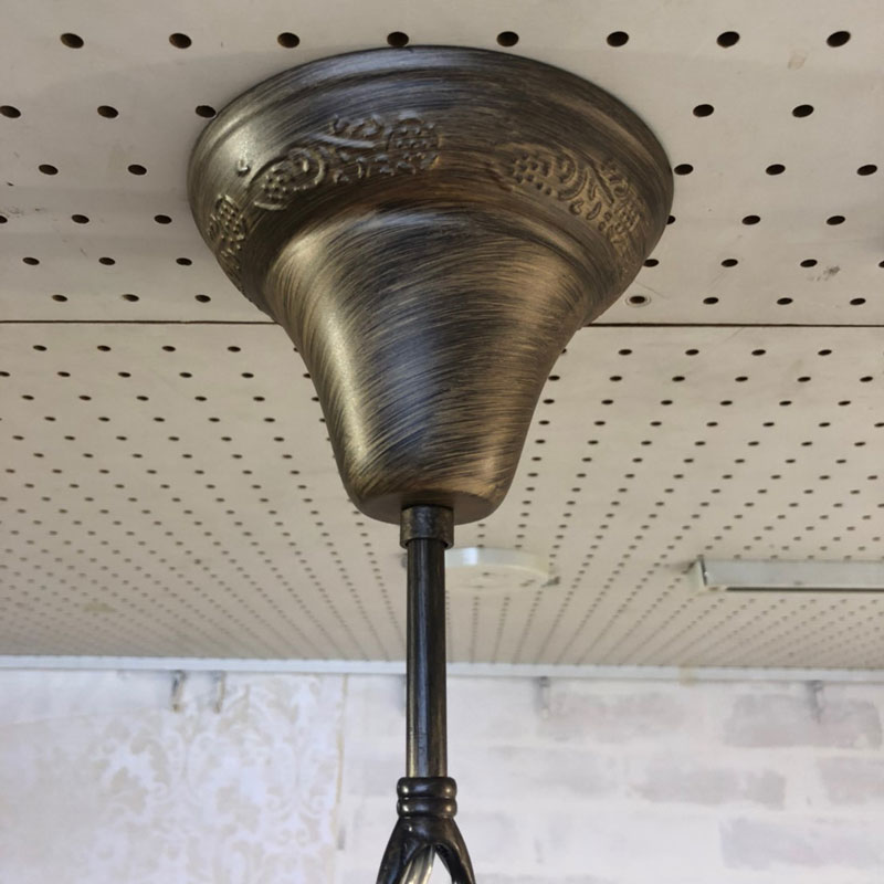 アンティークカラーのプチシャンデリア｜1灯