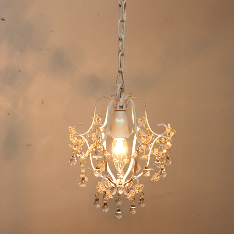 アンティークカラーのプチシャンデリア｜1灯 | インテリア・家具の通販